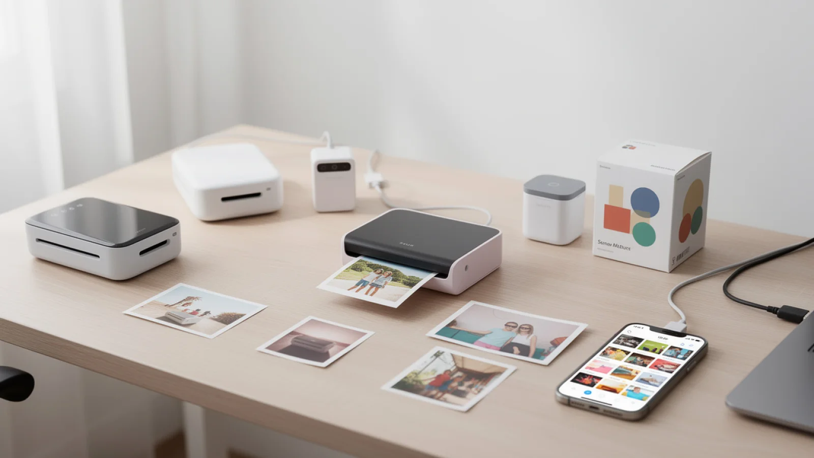 Imprimante photo portable : comparatif formats, recharges et rendu