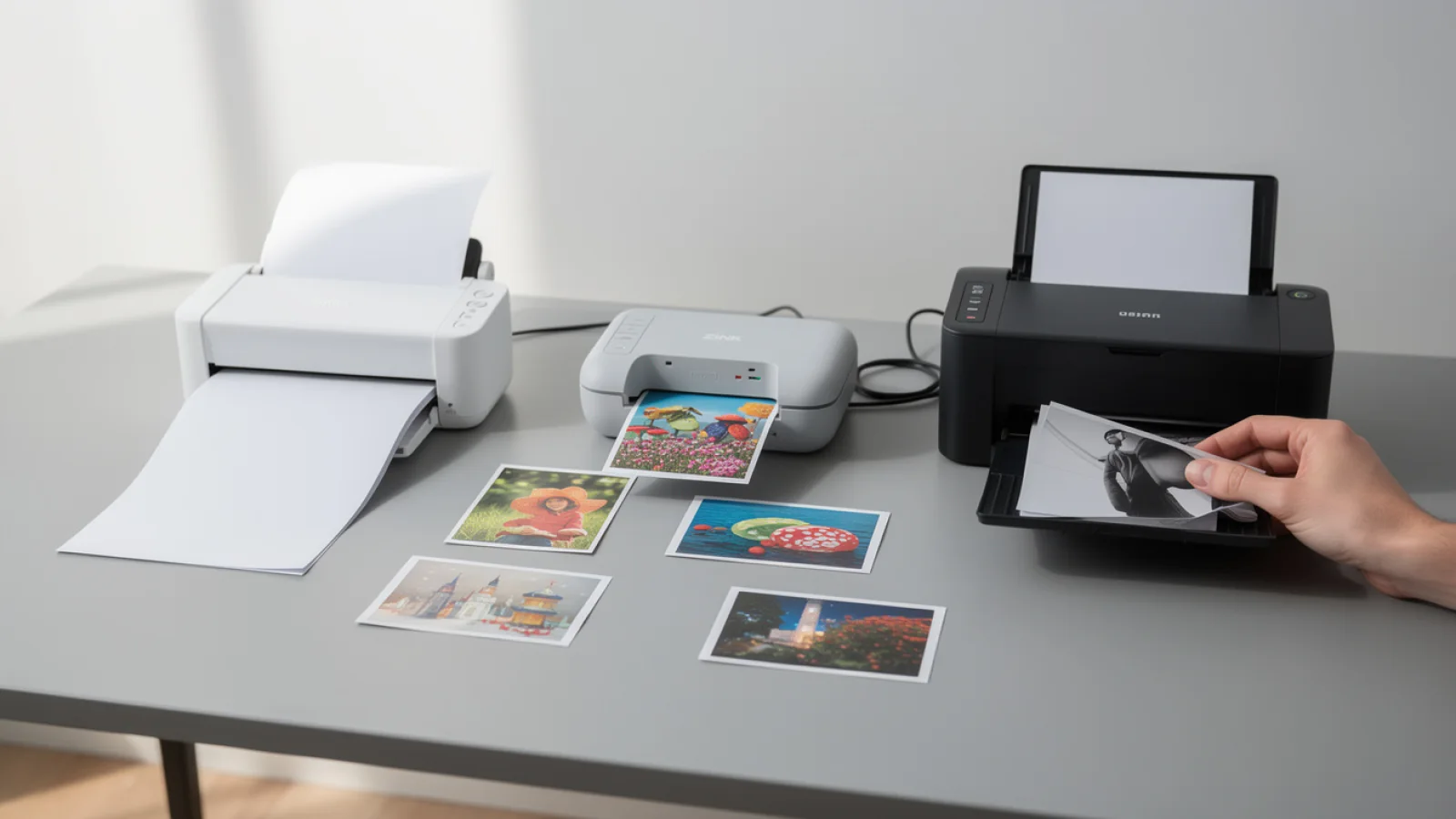 Imprimante portable sans encre : thermique, ZINK ou photo ?