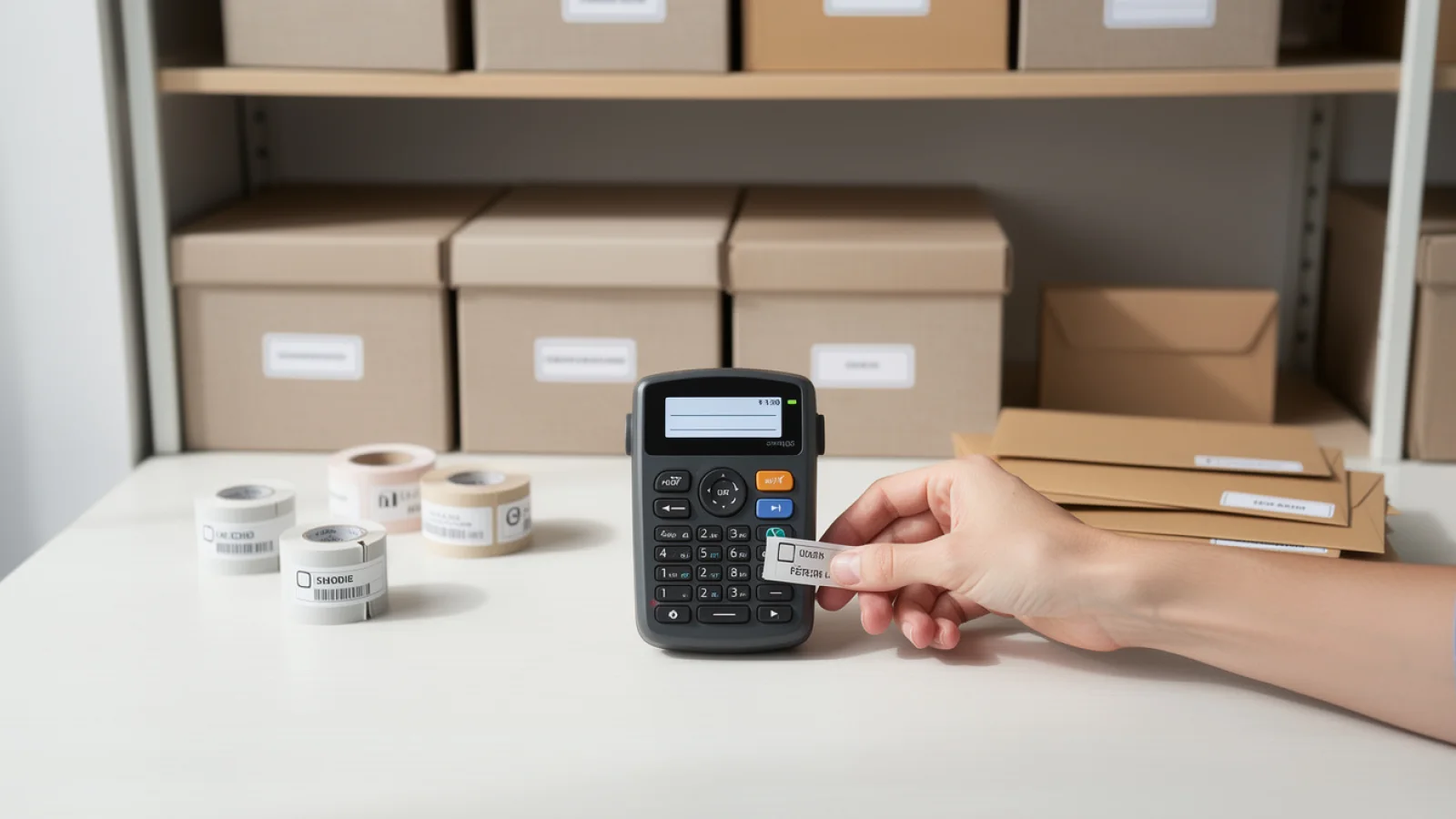 Meilleure étiqueteuse portable : maison, bureau ou petit commerce ?