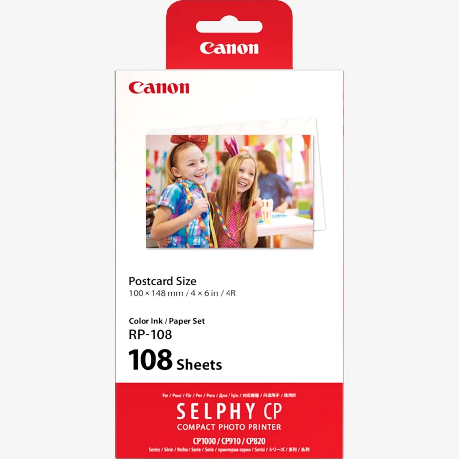 Canon RP-108 - Kit papier et encre SELPHY